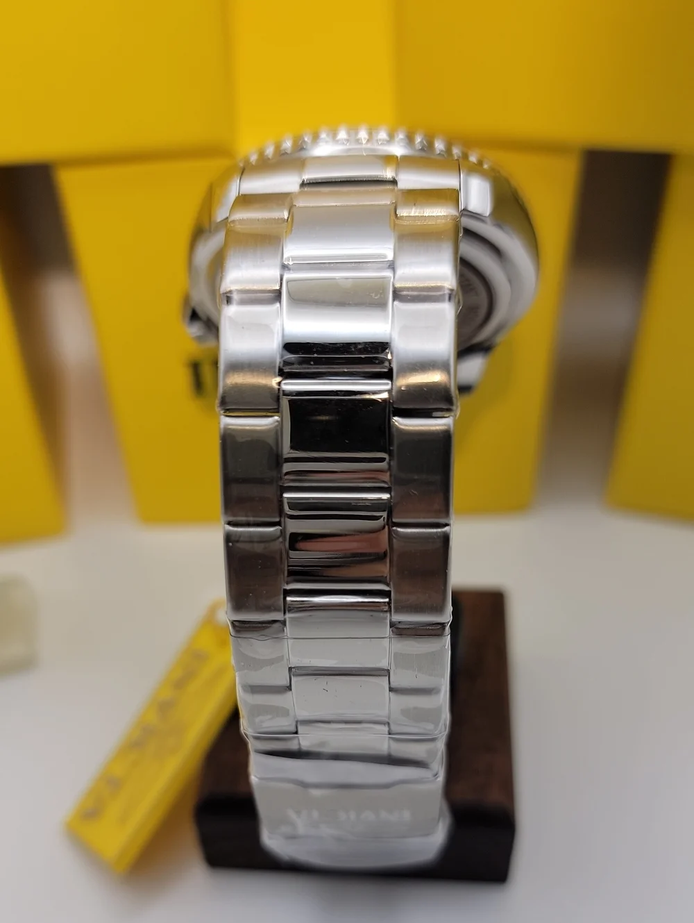 Invicta ⌚️ Men’s Pro Diver 48884 Velmora 46mm Watch Orange Dial Offset Crown